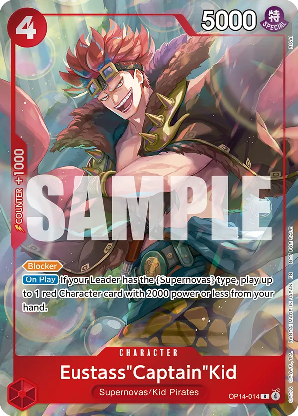 Eustass"Captain"Kid (OP14-014)