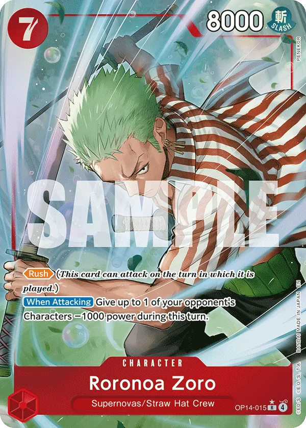 Roronoa Zoro (OP14-015)