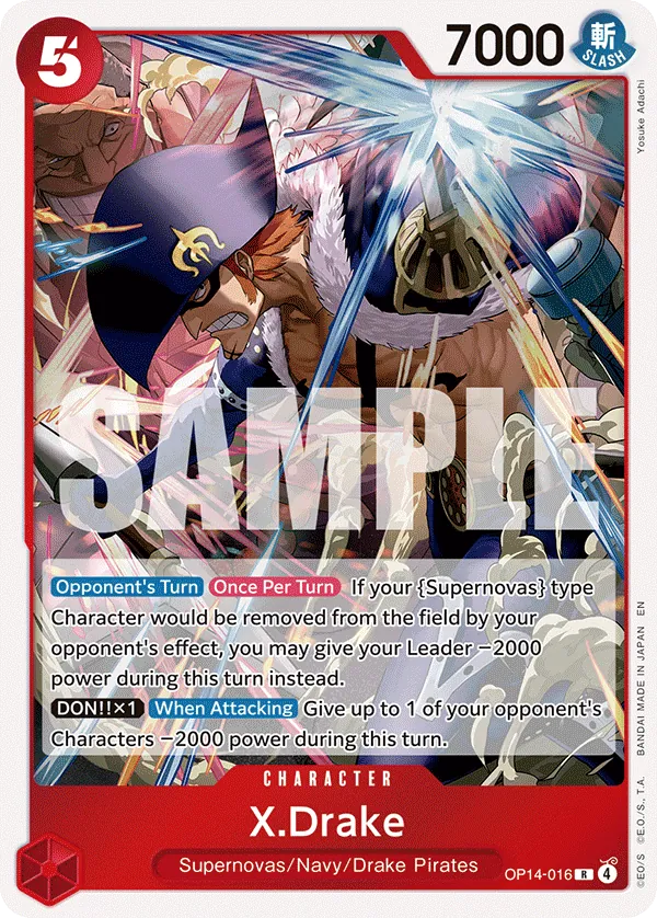 X.Drake (OP14-016)