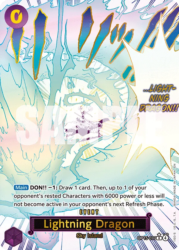 Lightning Dragon (OP15-077)