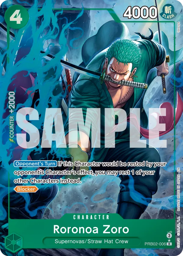 Roronoa Zoro (PRB02-006)